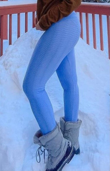 Wrinkle Leggings Indigo