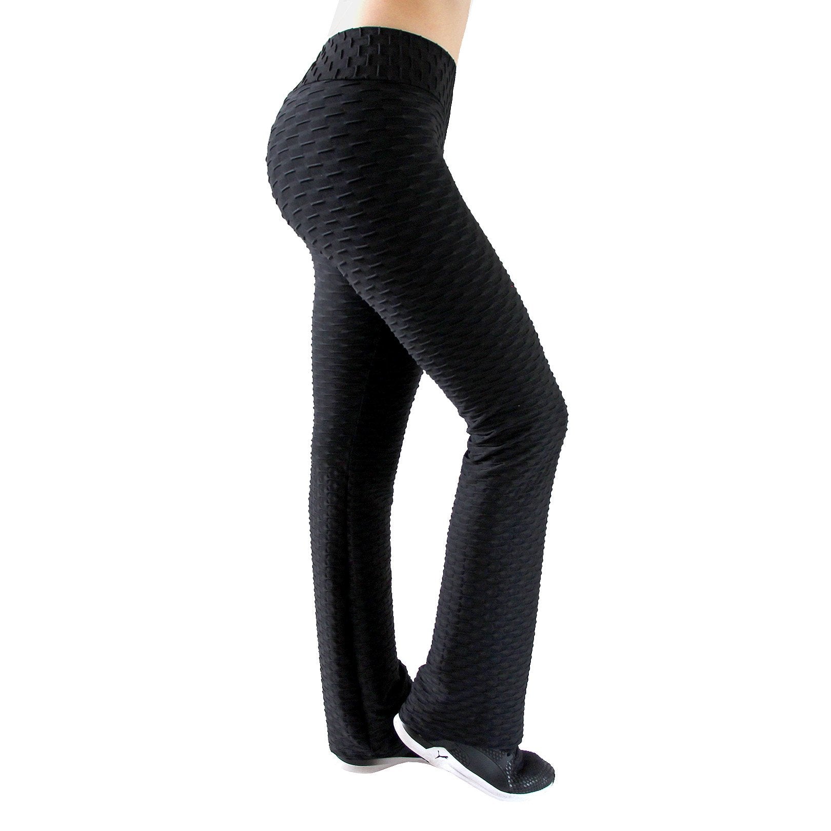 Flare Honeycomb Long Pants – BumBum Bacana Fitness Apparel