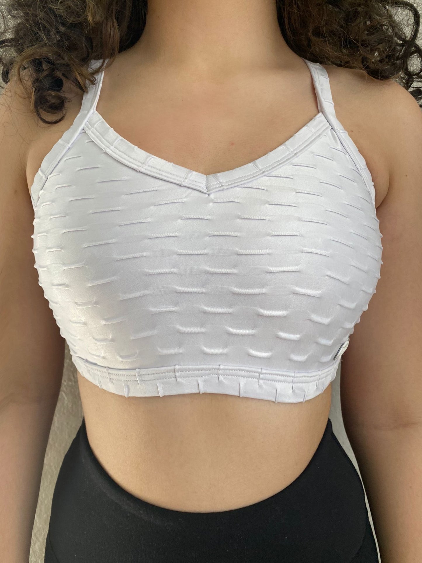 Metallic Miami Vice Crop Top