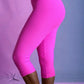 Neon Pink Zig Zag Capris