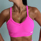 Neon Pink Zig Zag Miami Vice Crop Top