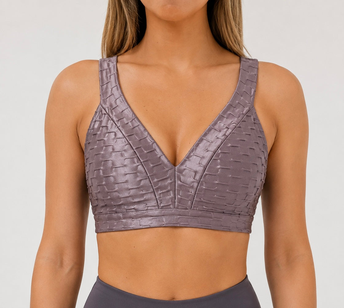 Metallic Mystique Crop Top